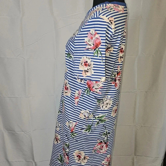 Joules flower and stripe‎ t-shirt dress - Picture 7 of 10